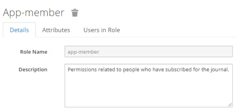 Add App-Member Role